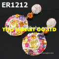 costume latest rhinestone earrings